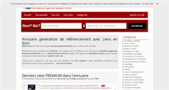 Desktop Screenshot of annuaires-generaliste.net