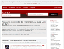 Tablet Screenshot of annuaires-generaliste.net